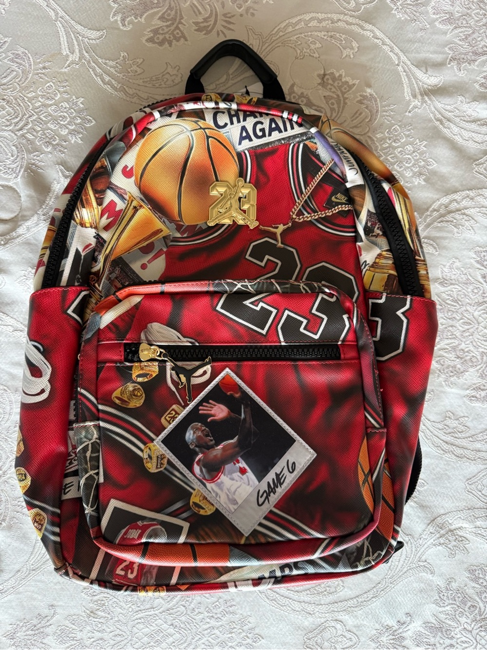 Jordan’s Leather Backpack